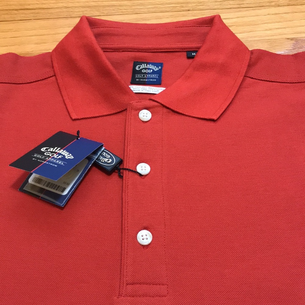 Callaway Golf Apparel by Nordstrom 60’s Two-Ply Polo (Brand New) - Picture 12 of 13